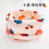 Kids Winter Cotton Scarf Soft Warm Baby Neckerchief Cute Neck Collar For Children 0-12 Years
