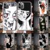 Japanese Horror Manga Style Phone Case For Apple iPhone 17 Air 16 15 Plus 14 + 13 Mini 12 11 Pro Max 7 8 SE 16Max Soft Shell Cov