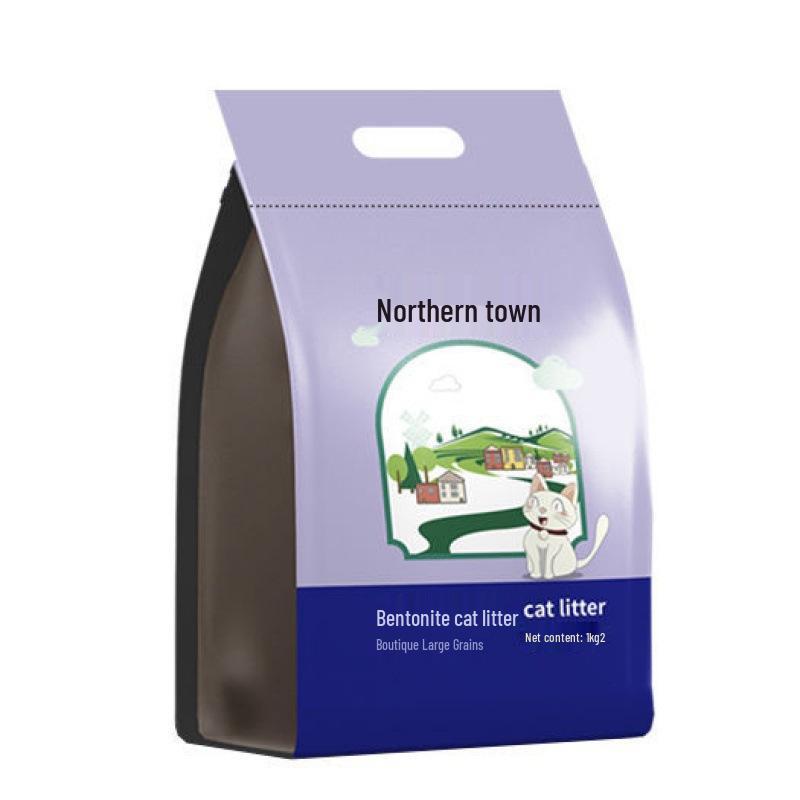 Bentonite Cat Litter, Low Dust, Deodorizing, Large Particle, 10kg/40lb Pack