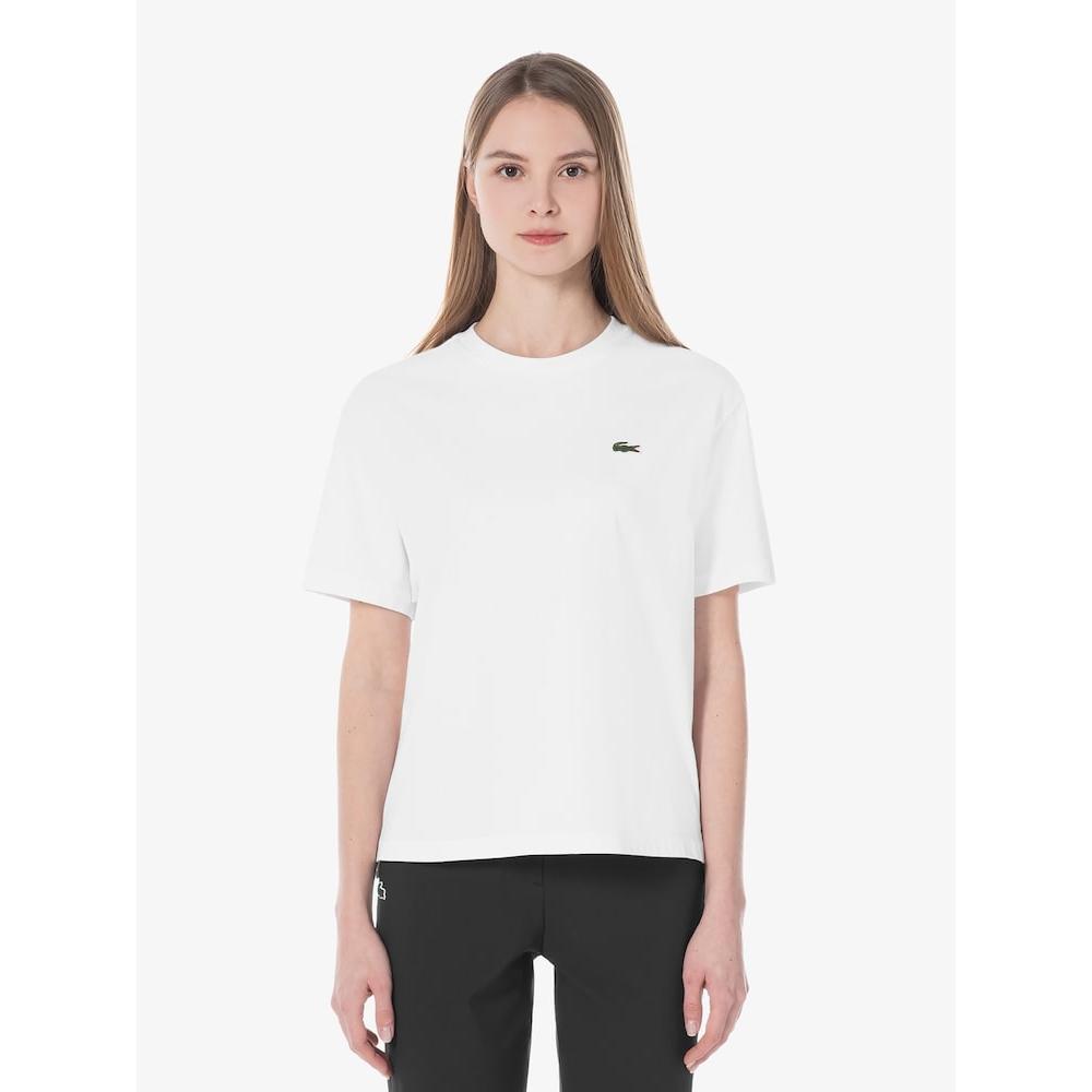 

Lacoste Женская футболка свободного покроя с коротким рукавом Tf836e 54g 001 q2nTf836e 54g001 034