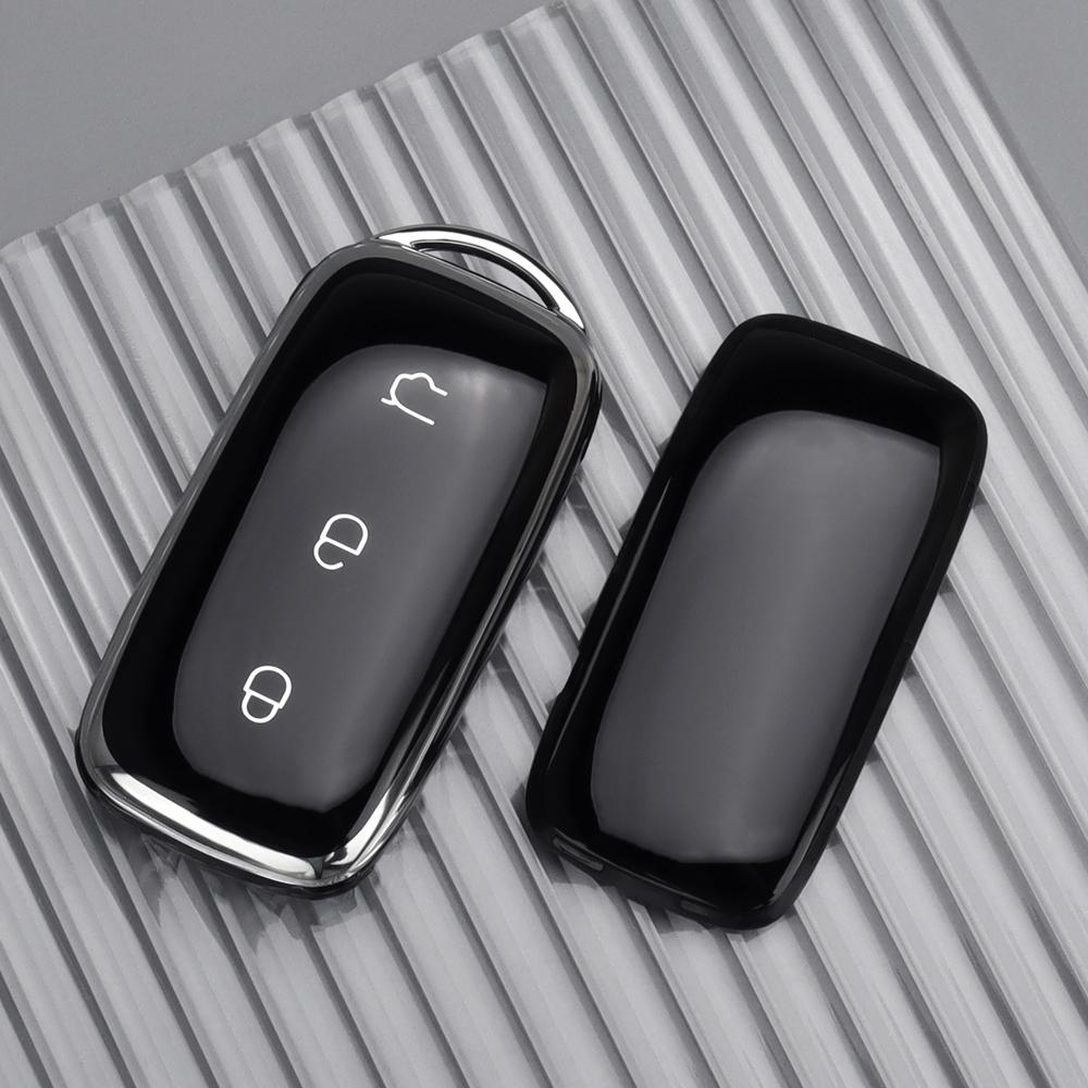Tpu Car Key Holder For Geely Galaxy L6 Ex5 Cityray Starry 8 E5 L7 Emi No.1 Proton E.Mas 7 5 E8 Car Key Case Cover Accessories