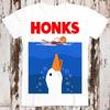 Honk Honk Jaws Honks Goose Duck DnD Best Seller T Shirt Music Retro Top Tee Gift Cool Unisex 8536