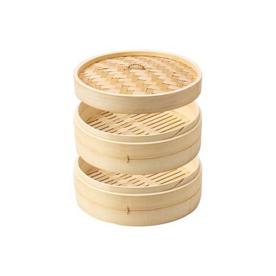Bambusdämpferkorb-Set