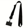Adjustable Hanging Piece Mobile Phone Back Fixed Card Hanging Neck Rope Universal Lanyard For iPhone Xiaomi Samsung Long Cellphone Lanyard