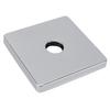 Square Shower Arm Cover Plate Universal Decorative Extra Large Stainless Steel Shower Arm Flange for Bathroom