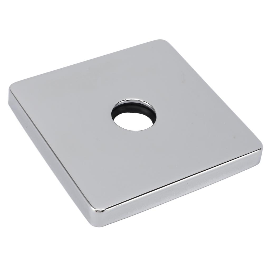 Square Shower Arm Cover Plate Universal Decorative Extra Large Stainless Steel Shower Arm Flange for Bathroom