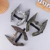Viking Style Half-Face Mask Plastic Anime Mask Helmet Cosplay Masks Halloween Costume Accessories Party Props