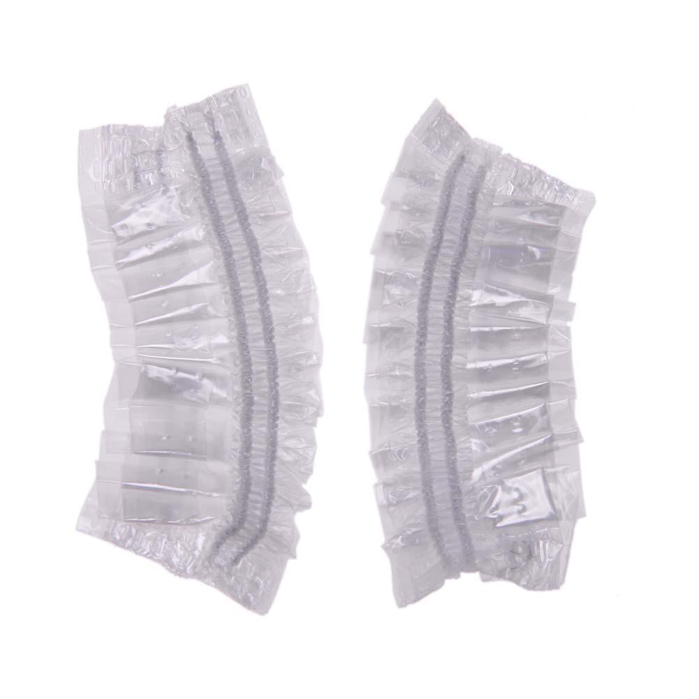 Cheap 100pcs Disposable Waterproof Earmuffs Ear Cover Hair Bathing