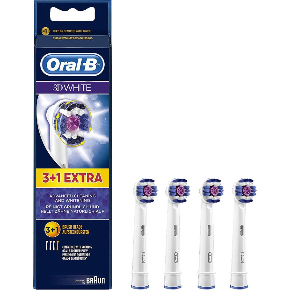 

Braun Whitening Brush Refills Oral-B (4-Pack) [Product] белый