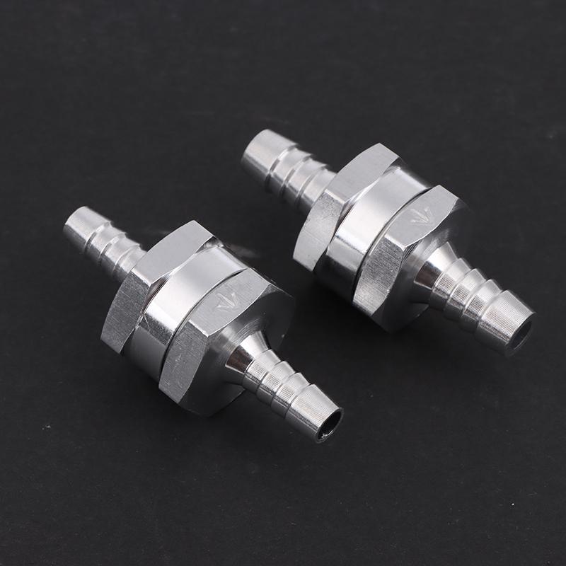 Aluminum Alloy Fuel One Way Check Valve Automotive One Way Valve High Temperature Resistant Gasoline Diesel Valve