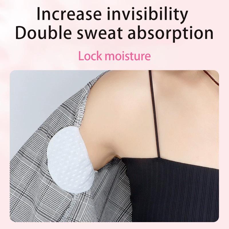Einweg Achselhöhlen Schweißpads Unsichtbare Achselhöhlen Schweißaufkleber Sommer Deodorants Vliespads Atmungsaktiv Ultradünn
