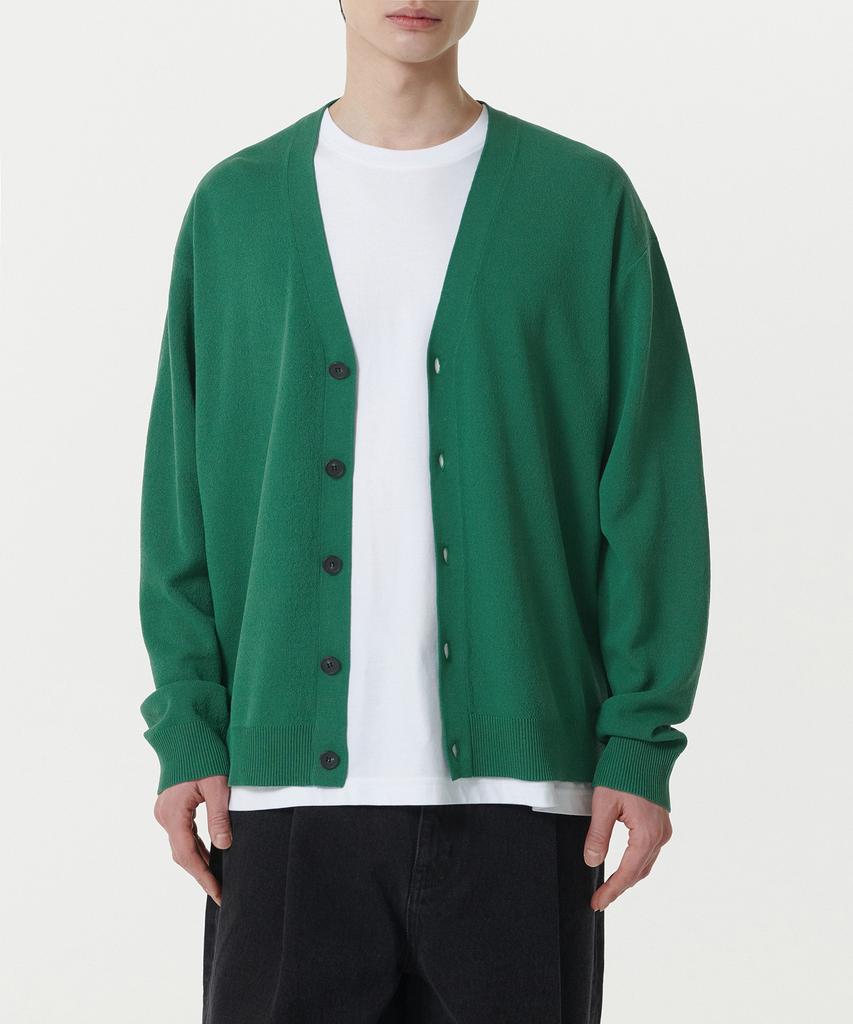 Musinsa Standard Cool Touch Essential Cardigan [Dusty Green]