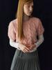 GENERALIDEA Cable Pearl Half Knit [Pink] / Wbd4L05538