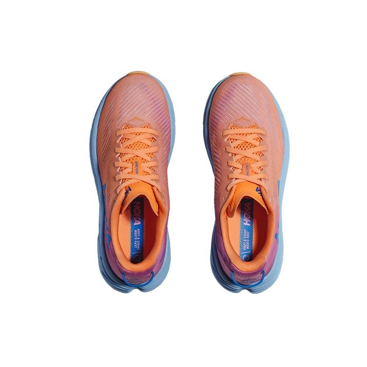 (WMNS) HOKA ONE ONE Rincon 3 Wide 'Orange Cyclamen' Damskie 1121371-MOCY
