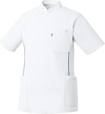 Mizuno Casey Jacket Lab Chiropractic Osteopathic Acupuncture 7 3 MZ0049 White L Men's