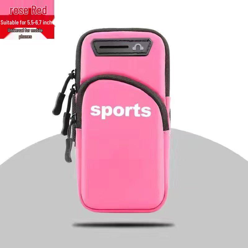 Waterproof Sports Armband for Phones - Thin Fitness Sleeve & Wrist Bag for Men and Women