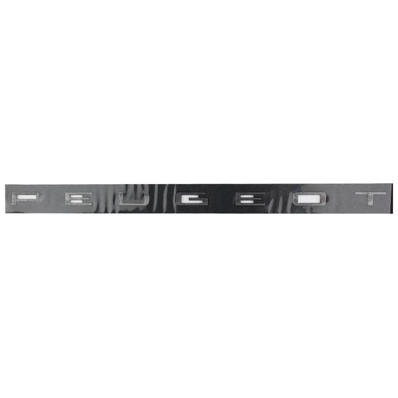 Tgujh8 ABS Letra Coche Trasero Maletero Emblema Pegatina Etiqueta para Peugeot 508 408X 3008 308 2008 408 4008 GT 5008 307 206 207 301 Decoración