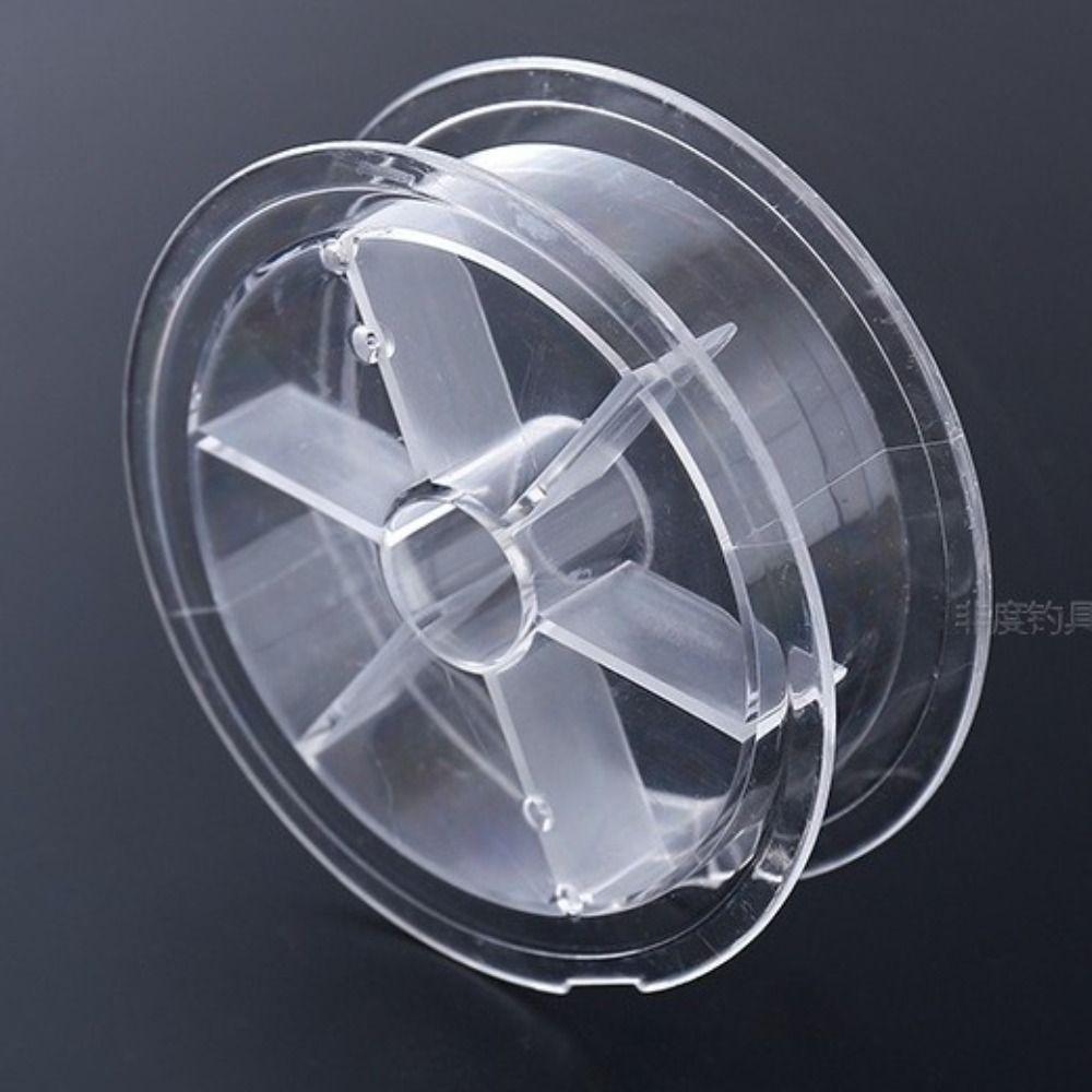 Transparent Plastic Floss Bobbins Flat Thread Spools New Empty Spools  Crafting