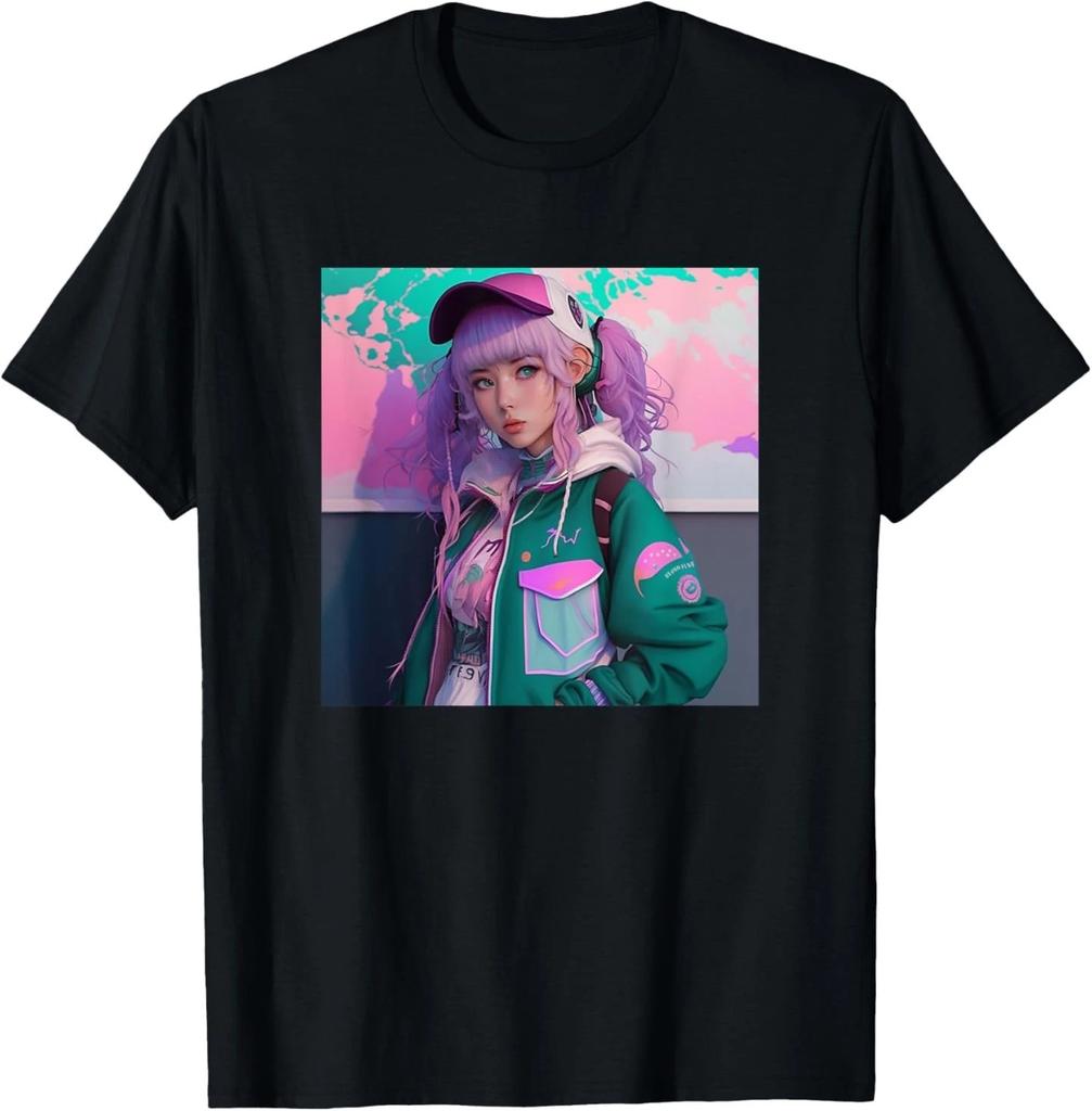 Vaporwave Anime T-Shirt