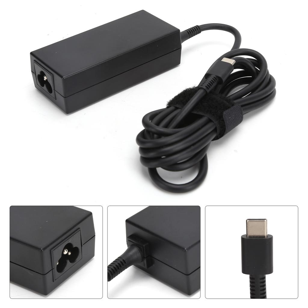 Computer-Netzteil 15V 3A 45W Eingebauter Gleichrichterchip-Netzkabel-Ladegerät mit Rollenmaschinenlinie Typc-Anschluss für HP