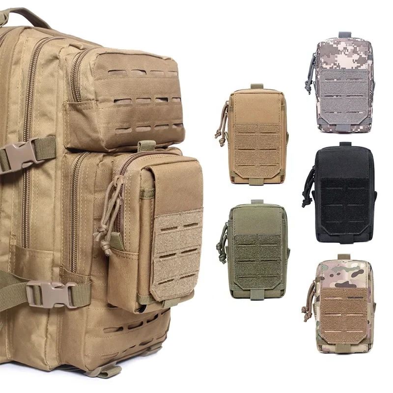 Waist Bag EDC Tool Bag Vest Pouch MobilePhone Bag Waterproof Tactical MilitarySport Hunting Belt Travel Tools