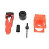 Door Latch Mortising Tool Kit Orange Remove Materials Door Latch Installation Kit for 1 3 4 In Or 1 3 8in Thickness