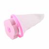 Washing Machine Hair Remover Removal Device Floating Filter Mesh Bag Flower Shaped Red