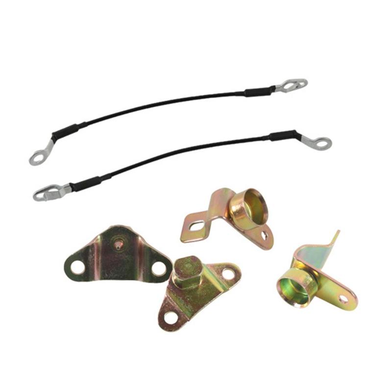 Heckklappenscharnier-Einsatz-Set Heckklappen-Zugschnur-Reparatursatz für GMC für OE:15074252,88980509