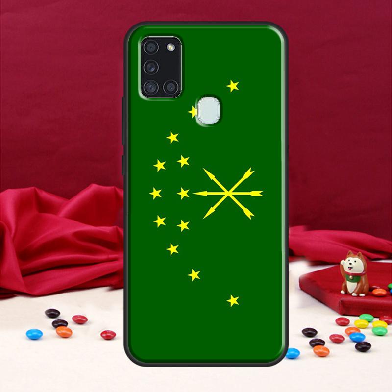 

Флаг Адыгеи Черкесский для Samsung Galaxy A34 A54 A14 A52 A32 A22 A12 A13 A53 A11 A51 A71 A50 чехол для телефона Samsung A73 5G