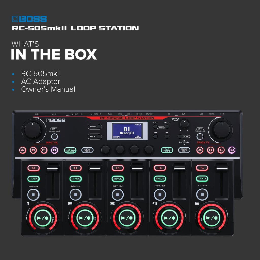 BOSS RC-505mkII Tabletop Looper