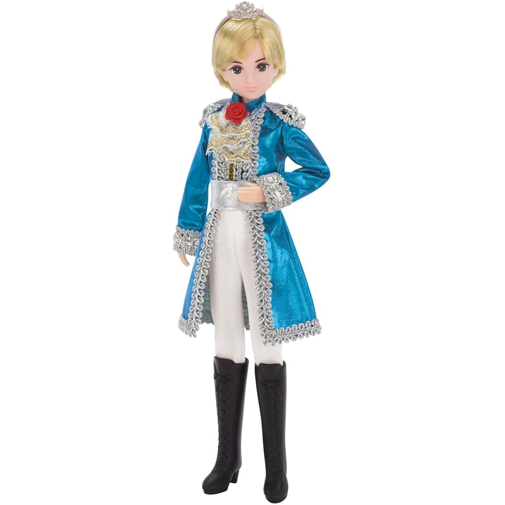 

Takara Tomy Licca-chan Doll Dream Princess with Prince Haruto Outfit Dress-Up Toy for Ages 3 and Up
