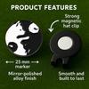 Golf Marker with Magnetic Clip Hat Clip Taiji Tao Mark