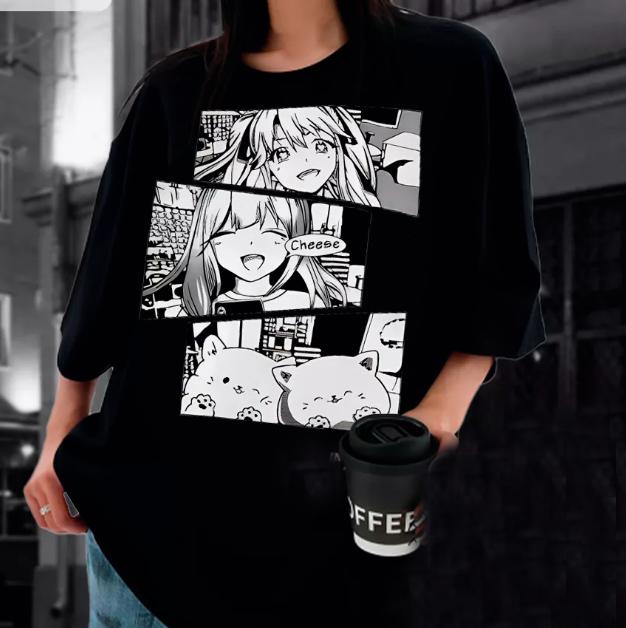 Printed Fashion Ladies Short Sleeve T-Shirt Summer