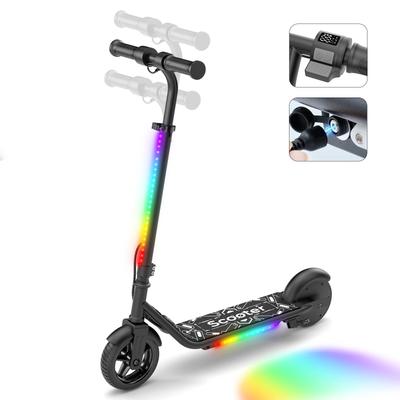 K2Pro Detská elektrická kolobežka 150W Motor 2,6Ah Batéria 3 Rýchlosti 5-16KM/H LED Svetlo Nášľapná doska & Riadidlá Max. Zaťaženie 70KG Elektrická kolobežka pre deti