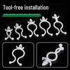 Buckle Twist Wire Cable Tie Organizer Clip