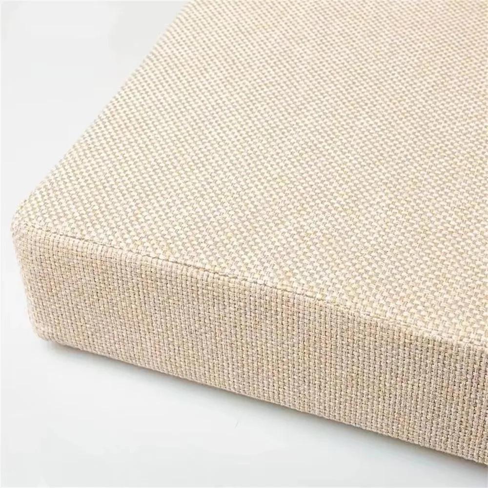 3cm Bench Cushions with Buckles Chair Seat Sofa Pillow Bay Window Indoor Outdoor Cushions for Garden Bench Seat Swing Backseat