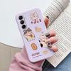 Cute Painted Case For Samsung Galaxy M14 M34 M54 5G Soft Cover Cartoon Cat Sunflower TPU Funda For Samsung M 14 GalaxyM54 Coque