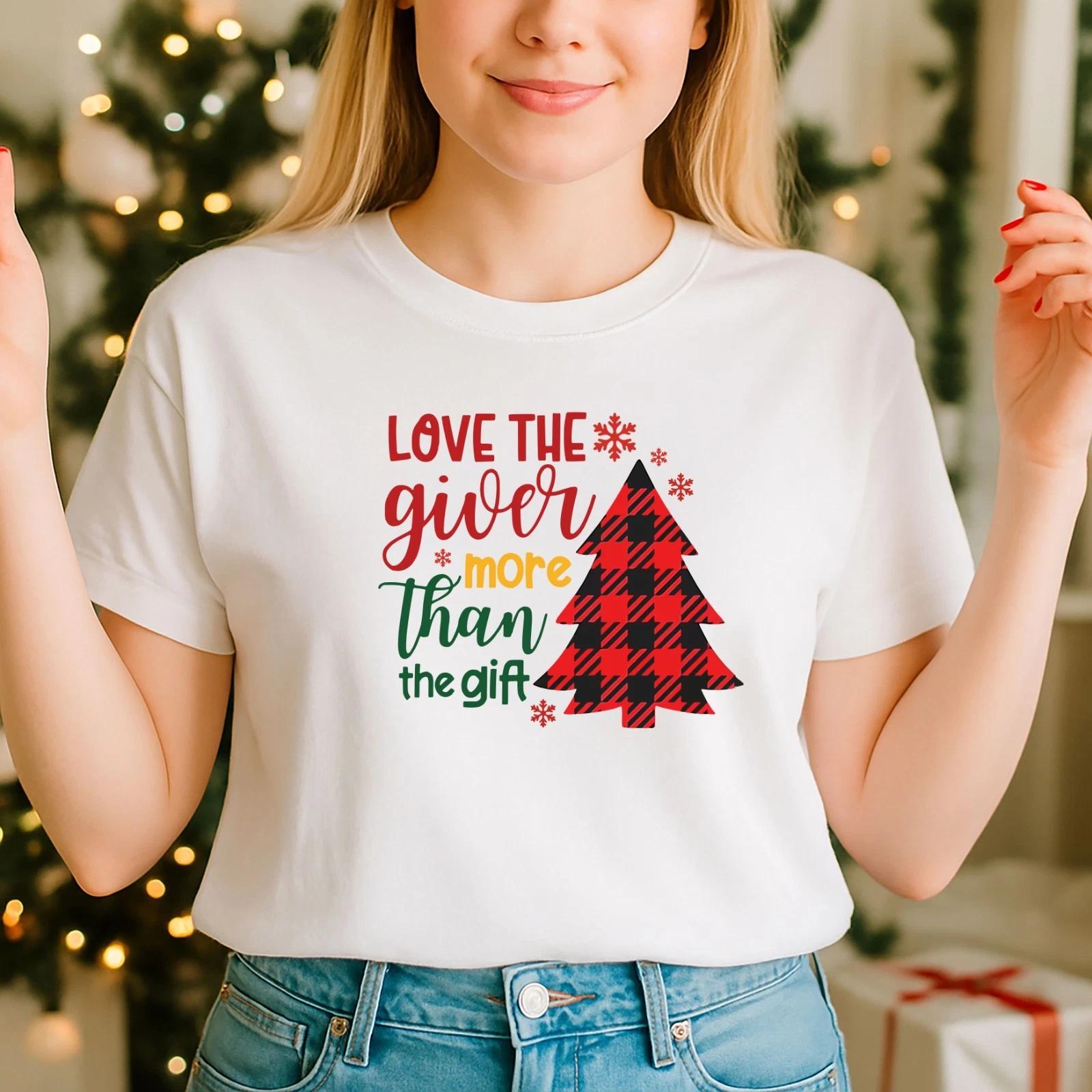 2025 Christmas unisex ,Night before Christmas Family, Love the giver (CH) 2XL