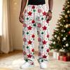 Men's Casual Pants with Christmas Print, Loose Fit Comfortable Streetwear for Holiday Parties