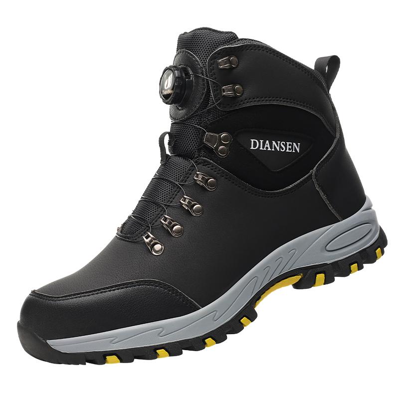 Rotating Button Safety Shoes Men Work Sneakers Indestructible Shoes Puncture-Proof Protective Shoes Work Boots Tactical Boots