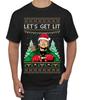 Lets Get Lit Clark Vacation Movie Parody Men T- Shirt