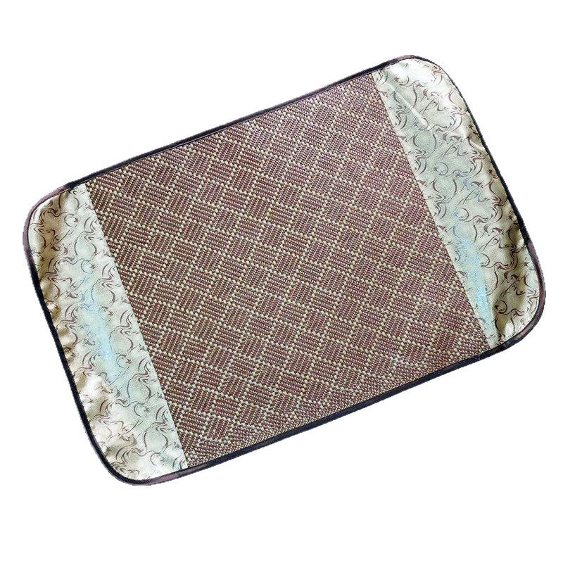 Cool Double-Sided Rattan & Latex Mat and Pillowcase Set
