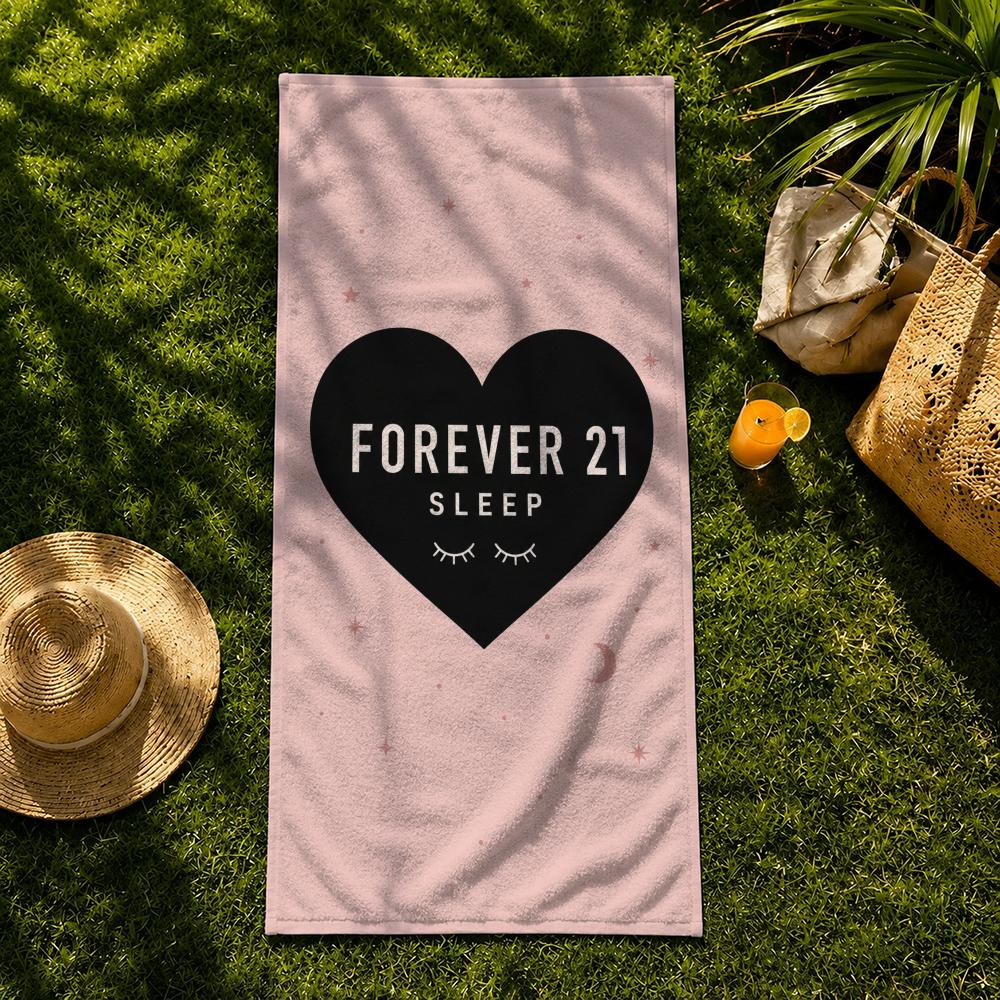 Fashion Brand F-Forever 21 S-Sleep Towel Towel beach towel, quick drying absorbent bath towel for Swim,Gym,Camping,Outdoor hot