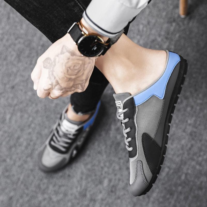 2025 Neue Trendige Herrenschuhe Koreanische Edition Trendige Freizeitschuhe Bequeme Atmungsaktive Schuhe für Männer Herren Slipper Sapato Masculino