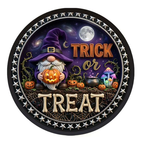 Festive Halloween Decorations LED Glowing Hanging Decor, Acrylic Window Ornament with Light, Spooky Ambiance Sign for Door Wall Haunted House,