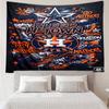 1PC Houston basketball Graffiti Art Quick-Dry Tapestry, Unique Design Tapestry, Suitable for Bedroom,Livingroom, Playroom,Heartwarming Holiday Gifts