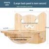 Solid Wood Wall-Mounted Cat Climbing Shelf