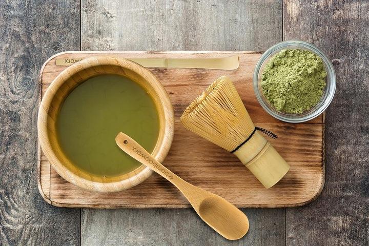 Matcha-Tee-Set, Matcha-Besen-Set, Mit 4-in-1-Schneebesen Keramik