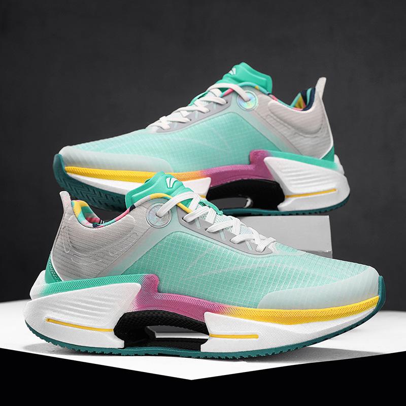 New professional running shoes for men and women, the same shock-absorbing ultra-light jogging breathable youth running shoes