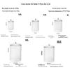 Sealed Plastic Storage Jar for Dried Tangerine Peel, Grains, Cereals, Dried Fruits, Kitchen Snacks, and Refrigerator Storage.